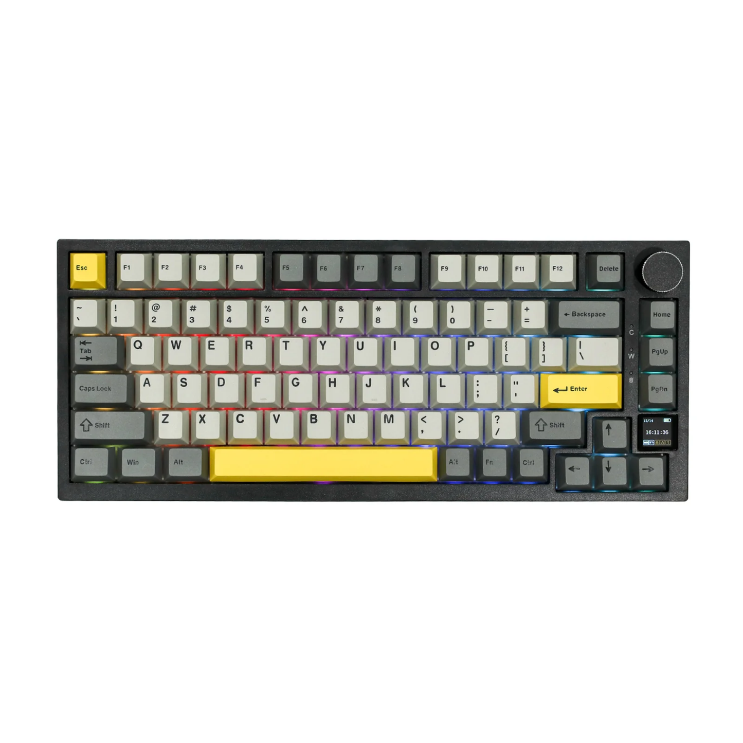 Descubre Ajazz AK820 Pro, el teclado mecánico 75% con pantalla TFT interactiva y triple modo de conexión (USB‑C, Bluetooth 5.1 y 2.4 GHz), diseñado para ofrecer velocidad, precisión y una experiencia de escritura superior. Su montaje gasket y placa flex‑cut reducen vibraciones y mejoran la comodidad en cada pulsación. Disponible con envíos a regiones seleccionadas.