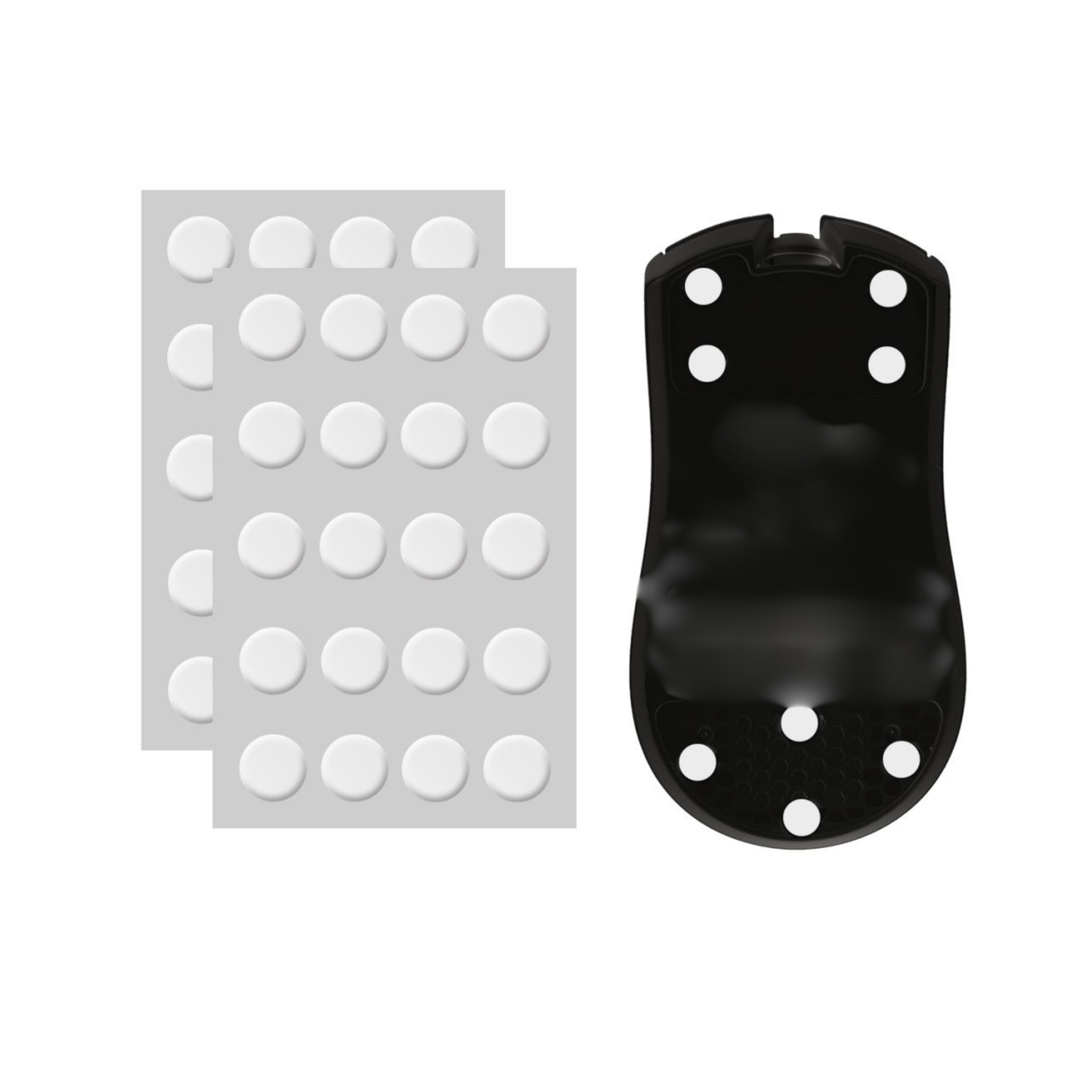 Descubre X-Raypad Jade Dot, los mouse skates universales de 0,8 mm fabricados en PTFE 100% virgen, diseñados para un deslizamiento fluido y consistente. Su construcción de una sola pieza ofrece una superficie lisa y un ajuste preciso, permitiendo que el mouse se mueva con total suavidad y control. Compatibles con mousepads de tela y plástico, son la elección ideal para quienes buscan rendimiento estable y durabilidad en cada partida. Disponible con envíos a regiones seleccionadas.