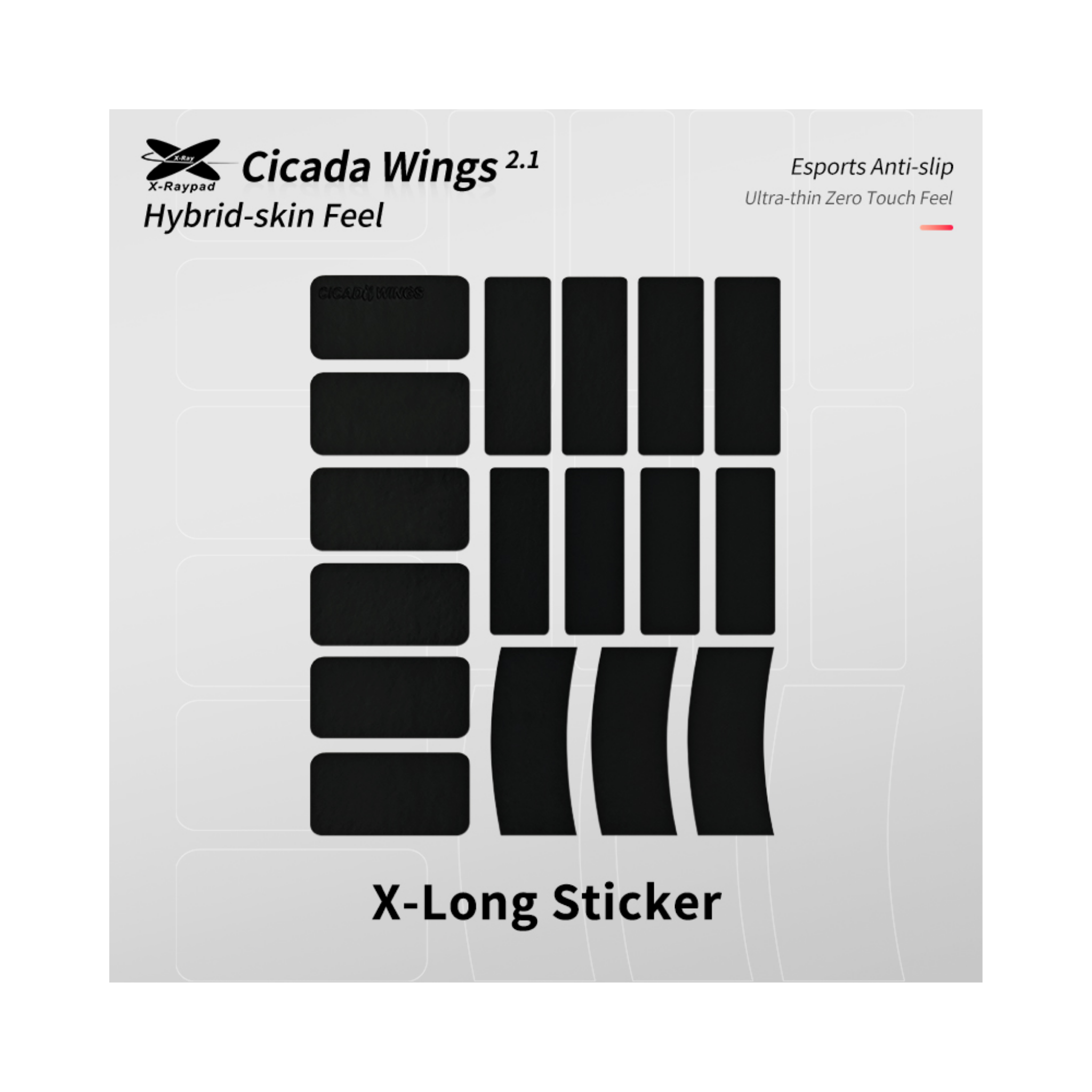 X-Raypad Cicada 2.1 Hybrid-skin Feel Ultra Thin