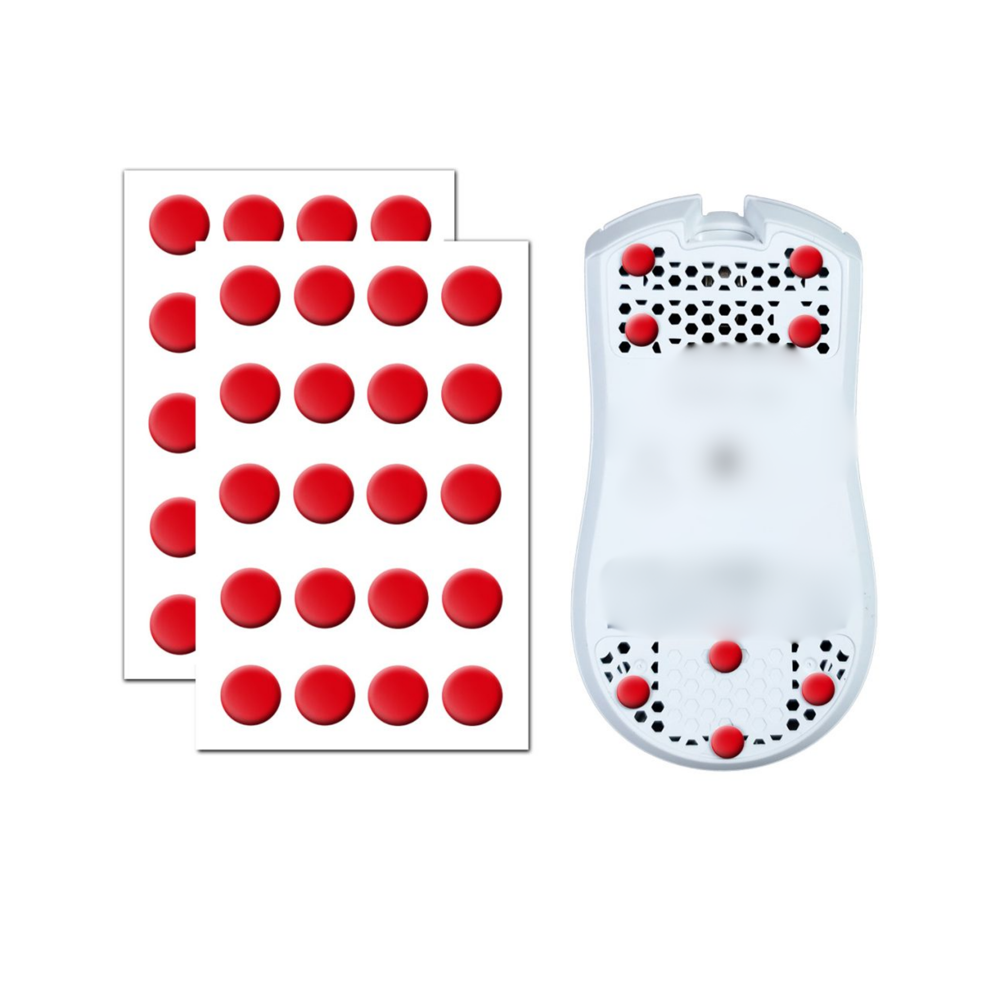 Descubre X-Raypad Obsidian Dot, los mouse skates universales de 0,8 mm fabricados en PTFE 100% virgen, diseñados para ofrecer un deslizamiento fluido y consistente con un control equilibrado. Su construcción de una sola pieza garantiza una superficie lisa y un ajuste preciso, permitiendo que el mouse se mueva con total suavidad sobre mousepads de tela o plástico. Ideales para quienes buscan rendimiento estable y durabilidad en cada partida. Disponible con envíos a regiones seleccionadas.