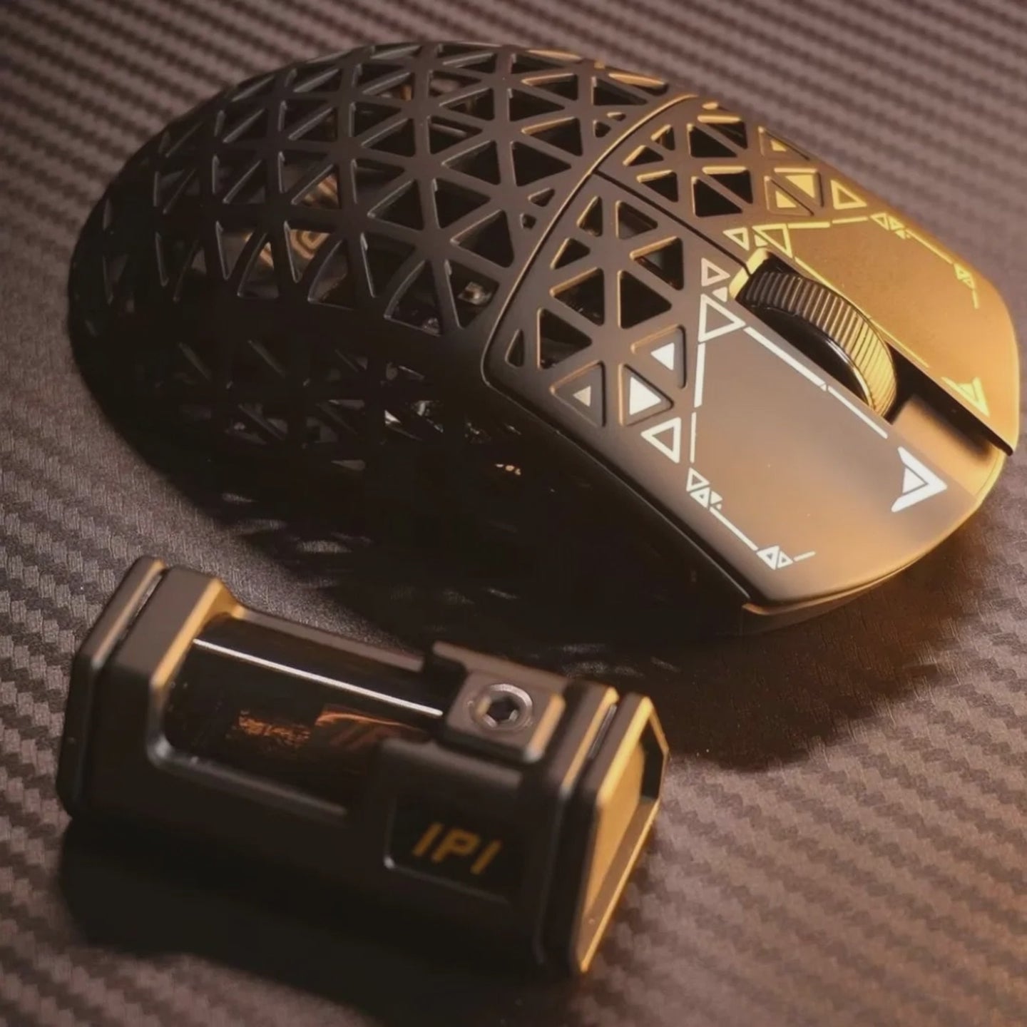 mouse gamer 8k fibra de carbono ipi float 88
